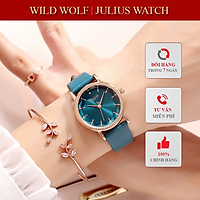 Đồng hồ nữ Julius Hàn Quốc JA-1012 dây da