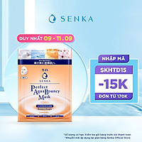 Mặt nạ dưỡng da đàn hồi và sáng mịn Senka Aqua B Bright Mask 25ml