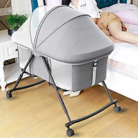 Nôi ru cho em bé sơ sinh nằm ngủ Kawaii Home, Nôi lắc lư giúp bé ngủ ngon - H136