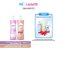Bộ Dung Dịch Vệ Sinh Phụ Nữ Lactacyd Soft & Silky Dưỡng Ẩm 250ml + Pro Sensitive Cho Da Nhạy Cảm 250ml