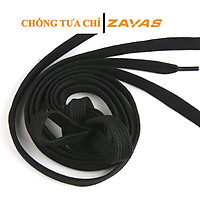 Dây giày trắng dẹt và dây giày đen dẹt ZAVAS loại chắc chắn không bị tưa xù chỉ dài 1m2
