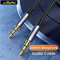 Jack chuyển đổi 3.5mm JUYUPU kết nối 2 đầu kết nối âm thanh từ điện thoại máy tính bảng laptop ra loa dây aux hàng chính hãng