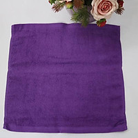 Combo 5 Khăn Làm Nail Cotton Nam Phong 34*34cm - màu Tím