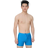 Quần bơi nam Narsis Q0007 màu xanh dương kẻ