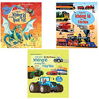 Combo Big Book: Cuốn Sách Khổng Lồ Về Những Con Quái Vật + Tàu Hỏa + Những Chiếc Máy Kéo<