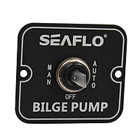 SEAFLO 2-Way Bilge Pump Switch Panel Off-On 12V 24V