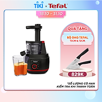Máy ép trái cây Tefal/ Máy ép chậm Tefal ZC150838 - Công suất 150W - Dung tích 0.8L - Ống dẫn kích thước lớn - Giữ trọn dinh dưỡng - Hàng chính hãng