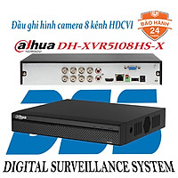 Đầu ghi hình camera 8 kênh FullHD 1080P-4KN Dahua DH-XVR5108HS-X hàng chính hãng DSS Việt Nam