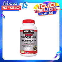Thực phẩm chức năng Kirkland Viên uống bổ sung Glucosamine 1500mg & Chondroitin 1200mg (220 Viên)