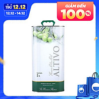 Dầu Oliu hiệu Altivo Tây Ban Nha - Pomace Olive Oil Altivo (Thùng 5 lít)