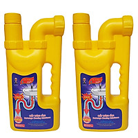 Bộ 2 chai chất thông tắc Cầu, Cống Sifa chống hôi Siêu nhanh Siêu mạnh 5 phút