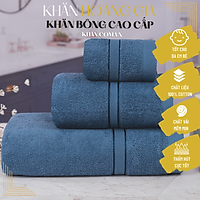 Bộ 3 khăn xuất khẩu cao cấp 100% cotton