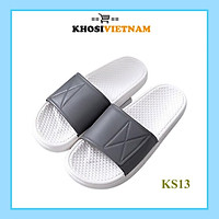 Dép quai ngang cao su đúc siêu bền cho nam nữ KS13