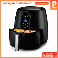 Nồi Chiên Không Dầu Lock&Lock EJF351BLK (5.2L) (Đen) - Hàng chính hãng