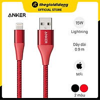 Cáp MFI 0.9m Anker PowerLine+ II A8452 - Hàng chính hãng