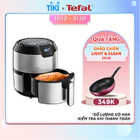 Nồi chiên không dầu Tefal 4.2 Lít - Vỏ thép - EY401D15 - Hàng chính hãng