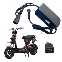 SẠC CHUYÊN DỤNG DÀNH CHO XE ĐẠP ĐIỆN M133 - SIÊU BỀN - SẠC DÒNG ĐIỆN CHUẨN - NGẮT ĐIỆN TUYỆT ĐỐI - BẢO VỆ XE - KÉO DÀI TUỔI THỌ ẮC QUY - LOẠI 48V-12AH CHÂN ĐẶC HOẶC CHÂN CHỤP (RỖNG)