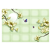 Tranh 3D dán Tường phòng ngủ Q25_BJ_098
