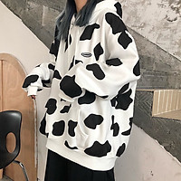 Áo hoodie nam nữ bò sữa hot