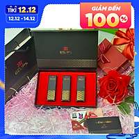 Set son Belips 3 thỏi - Bộ quà tặng yêu thương - Son môi 100% thành phần tự nhiên, không chứa chì, bà bầu cũng dùng được