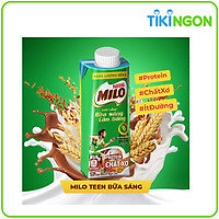 Sữa lúa mạch Nestlé MILO Teen Bữa Sáng 200ml