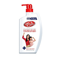 Sữa tắm 800g Lifebuoy Sạch khuẩn Bảo vệ khỏi 99.9% vi khuẩn gây bệnh tốt nhất Bảo vệ vượt trội 10 Mạnh mẽ với thành phần chứa ion Bạc+ hỗ trợ cùng đề kháng da tự nhiên
