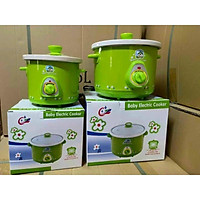 Nồi Kho Cá - Thịt , Hầm Cháo Đa Năng Bằng Điện Tiện Lợi 2.5L . Bạn Chỉ Cần Cắm Điện Hẹn Giờ Rồi Có Món Ăn Ngon