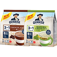 Combo 2 Túi Thức uống yến mạch Quaker 3in1