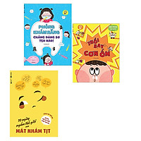Bộ sách Chơi Mà Học: 10 Ngày Ngắm Thế Giới Của Mắt Nhắm Tịt - Phòng Khám Răng Chẳng Đáng Sợ Tẹo Nào - Thổi Bay Cơn Ốm
