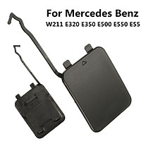 For Mercedes Benz W211 E55 E550 E500 E350 E320 Rear Bumper Tow Hook Cover Cap