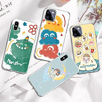 Ốp tản nhiệt hình roro jump ngộ nghĩnh dành cho iphone 6s plus / 11 / 11 pro / 11 pro max / xr / x / xs / xs max - HP524