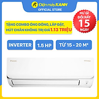 Máy lạnh Daikin Inverter 1.5 HP FTKA35VMVMV - Hàng Chính Hãng (Giao Hàng Toàn Quốc)