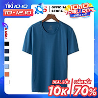 Áo Phông Nam Ngắn Tay 5S (6 Màu), Chất Liệu Cotton Mềm Mại, Thấm Hút, Kiểu Dáng Trẻ Trung, Năng Động (TSO21004)