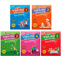 BỘ SÁCH LUYỆN VIẾT CHỮ NHỚ TỪ VỰNG - ENGLISH WRITING FAMILY & FRIEND (BỘ 5 CUỐN)
