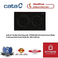 Bếp từ Cata IB 2 PLUS BK - Hàng chính hãng ALC