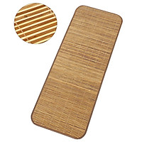 Natural Bamboo Mat Summer Foldable Bamboo Mat Summer Cooling Bed Sheet Cover Meditation Mat for Indoors Outdoors