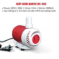 MÁY BƠM HỒ CÁ, THÁC NƯỚC NON BỘ BAOYU TỪ 1000L/H - 4000L/H