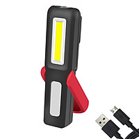 USB Rechargeable COB LEDs Working Light with Magnetic-base Portable Flashlight Night Lights Outdoor Hanging Hook Camp