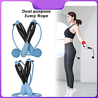 Dây Nhảy Tập Thể Dục | Muay | Boxing | Kick Boxing | Lõi Thép Tự Động Đếm Số , Đếm Giờ , Tích Hợp Đo Calo , Quãng Đường (Ngẫu Nhiên) - Tặng Móc Dán Tường Treo Đồ