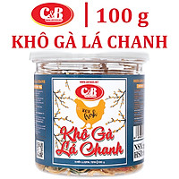 Khô Gà Lá Chanh C&B Hộp 100 Gram