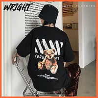 Áo Phông Hiphop Bad Habits Áo Thun Gấu Teddy Cordbear Tay Lỡ Form Rộng Hot Trend 2021