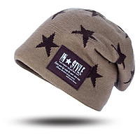 Mũ len, nón len trùm đầu NAM NỮ ngôi sao Style A039