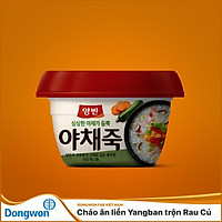 Cháo ăn liền Yangban trộn Rau Củ
