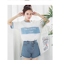 Áo thun Nữ Áo phông nữ đơn giản thoải mái vải êm bền đẹp