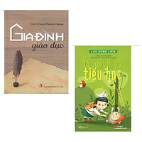 Combo 2 cuốn sách hay về nuôi dạy con : Gia Đình Giáo Dục + Cùng Con Bước Qua Tiểu Học (Tặng kèm Bookmark Happy Life)
