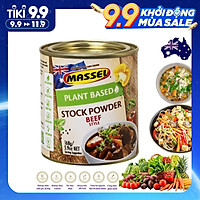 Hạt nêm Massel 100% không bột ngọt 168gr - Vị Bò (Mẫu mới)