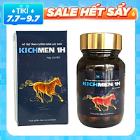 Viên Sinh Lý Kichmen 1H - Giúp Đánh Thức Bản Lĩnh Phái Mạnh Hộp 30 Viên