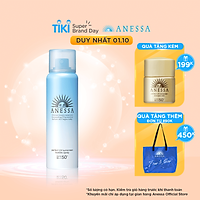 Xịt Chống Nắng Dạng Bọt Anessa Perfect UV Bubble Spray SPF50+ PA++++ (60g)