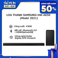 Loa Thanh Samsung HW-A650 3.1ch (430W)/ Model 2021 - Hàng chính hãng