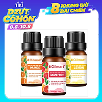 Combo 3 Chai Tinh Dầu Thiên Nhiên Nguyên Chất Oilmart 15ml
